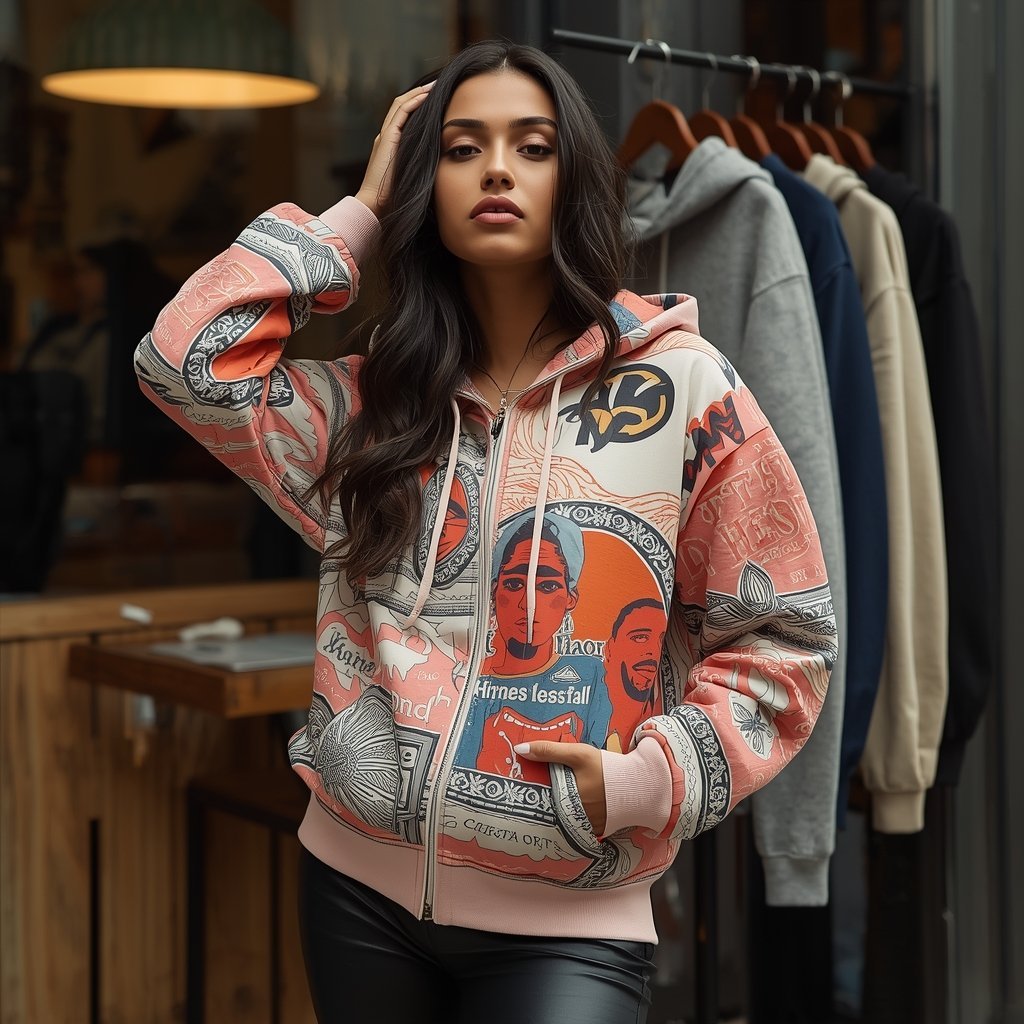 zipped hoodies
